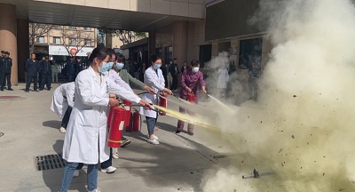 玛丽亚妇产医院与中国电信兰州分公司联合开展消防安全培训及演练